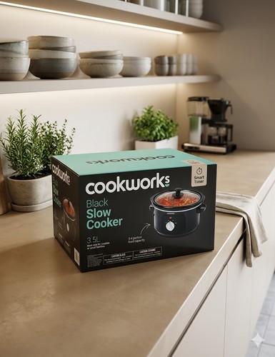 Slow cooker 6l capacity - cooker,