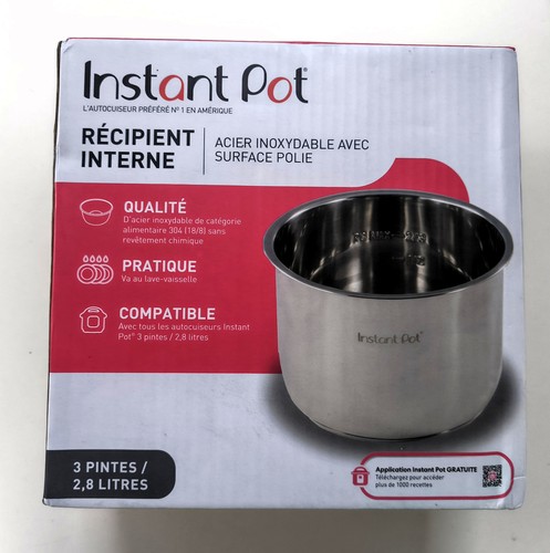 Instant pot inner 8 - inner, 2.8