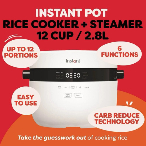 Instant pot mrrc1201we rice - mrrc1201we,